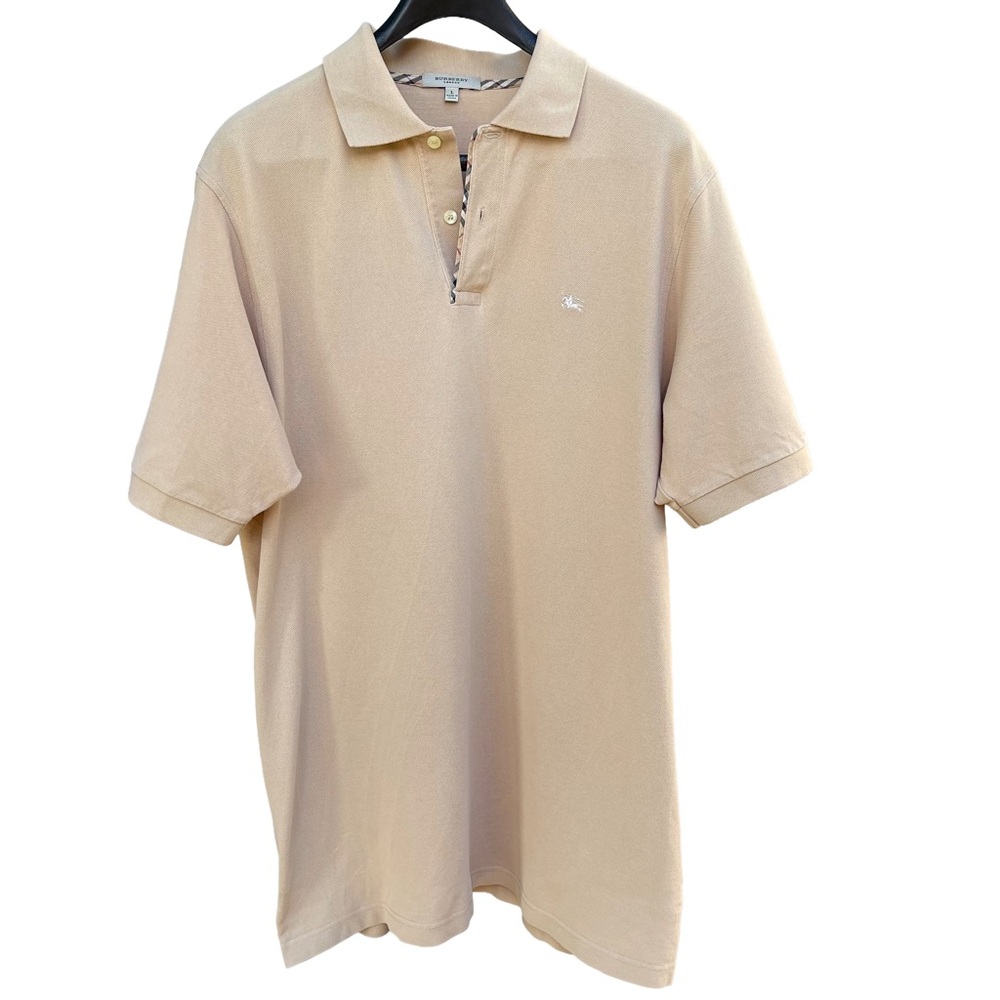 Burberry Light Tan Polo Shirt